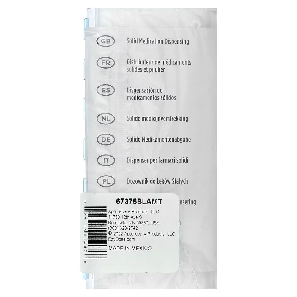 Ezy Dose, Weekly AM/PM Pill Planner, 1 Count